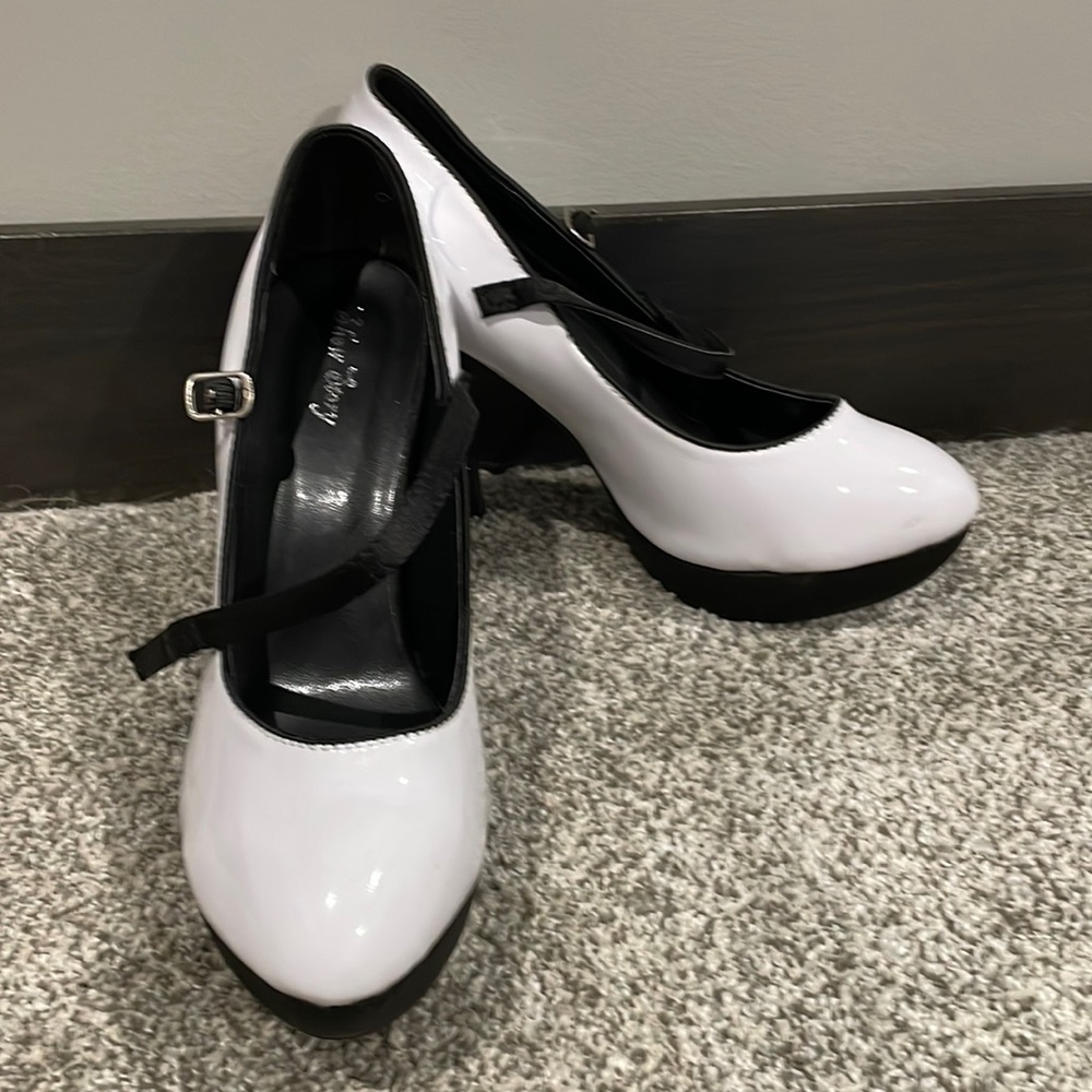 White heels
